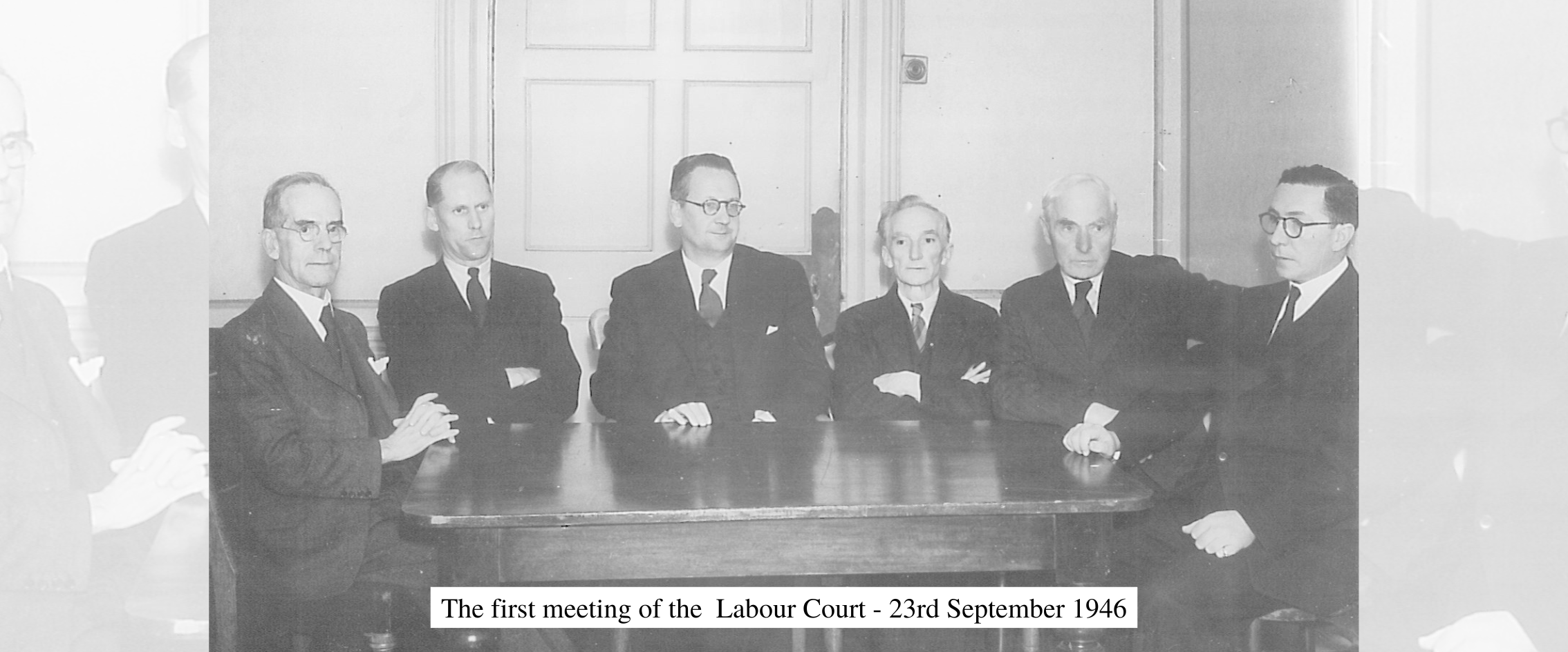 The-first-meeting-of-the-Labour-Court---23rd-September-1946 The-first-meeting-of-the-Labour-Court---23rd-September-1946